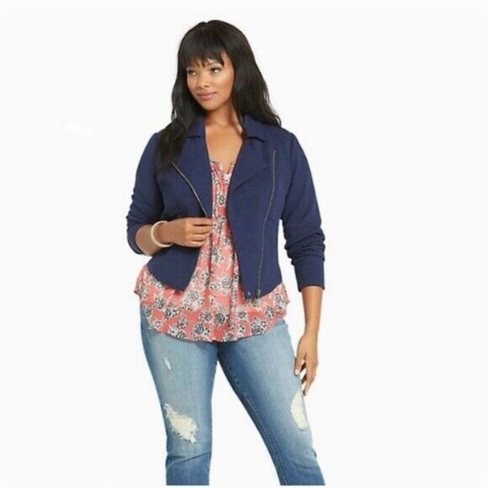 Torrid Moto Jacket Size 2X - Picture 1 of 8
